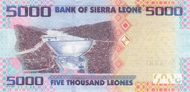 Sierra Leone p32b 5000 Leones 2013